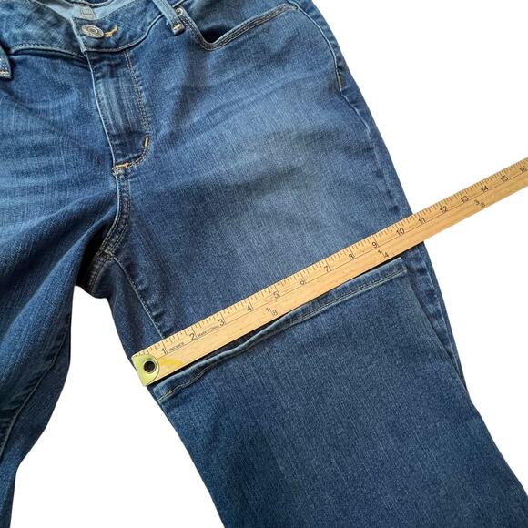 Eddie Bauer Curvy Bootcut Jeans Women’s 10 Blue Denim - Picture 9 of 10